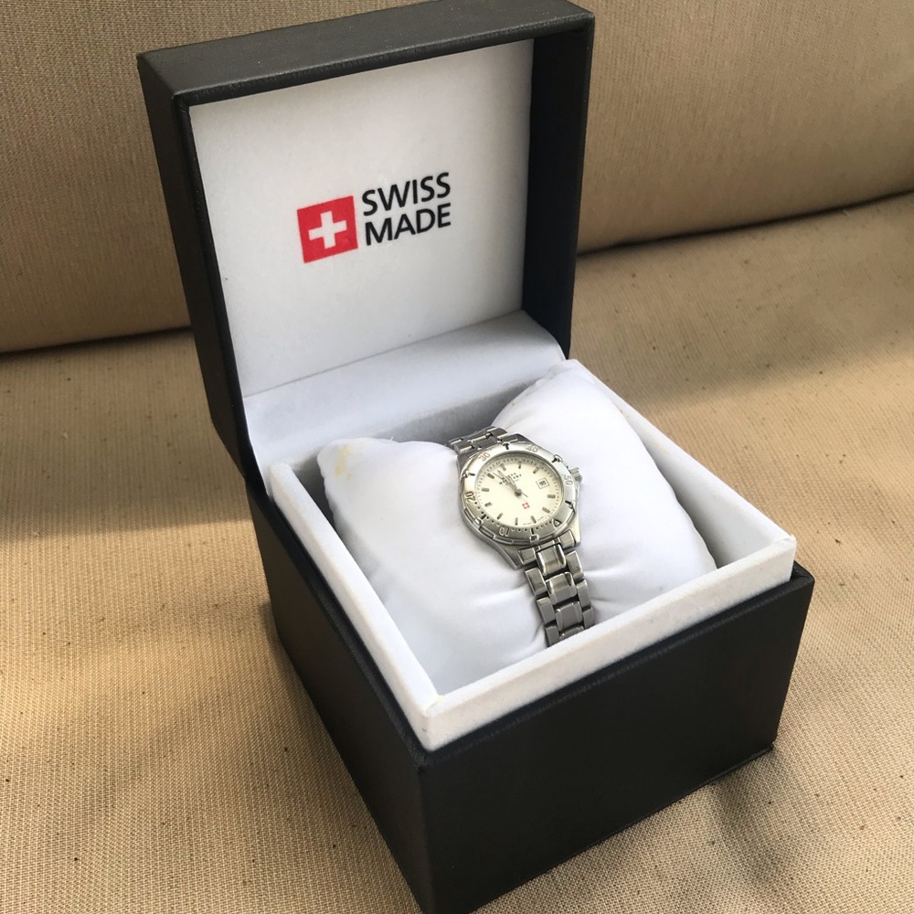 Swiss Military Watch - Silver